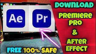 download "ADOBE PREMIER PRO & AFTER EFFECT FREE" | How to download adobe premier pro free | 2024