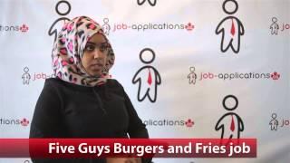 Five Guys Cashier Job