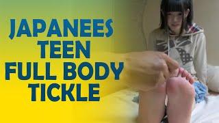 Japanese Cute Teen Full Body Tickling #japan