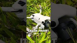 Is DJI Mini 4 Pro Crash Proof⁉️No it’s not‼️ #shorts #drone #youtuber