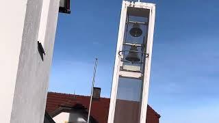 Geiselhöring (SR) - Evangelische Kreuzkirche: Beide Glocken