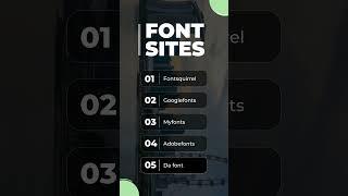 Top 5 Websites for Free Fonts in Graphic Design #socialmediagraphic