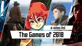 My Favourite Games Of 2018 - A Video List