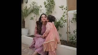 Aiman khan so beautiful daughter Amal with New pictures #shortvideo #aimankhan #minalkhan