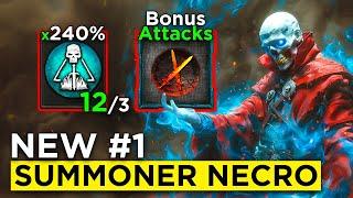 God Tier Summoner Necromancer SOLOS EVERYTHING in Season 4 Diablo 4!