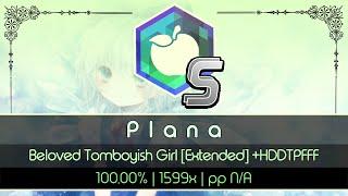 「 osu!catch (lazer)」P l a n a | Kurenainagi Tabibito - Beloved Tomboyish Girl [Extended] +HDDTPFFF