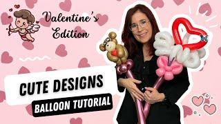 "️ Cute Balloon Animals: Valentine's Edition! Spread the Love with Cuddly Creations! 
