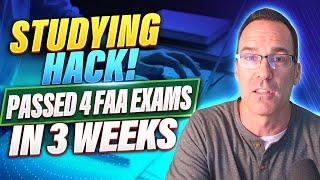 Is it Possible to Pass Four FAA Exams In Just 3 Weeks?