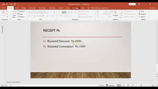 Receipt Voucher Part (1) Tally Prime Software in Telugu || Tally Prime In Telugu