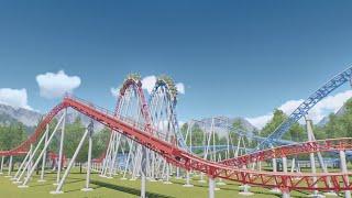 Dueling Mack Launch Coasters - Planet Coaster 2