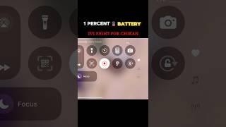 I Played PUBG Mobile on 1% Battery! 60 Fps gameplay Bgmi