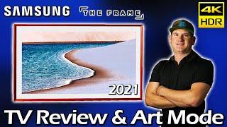 Samsung The Frame QLED 4K Smart TV (2021) Full Review & Art Mode