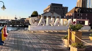 Halifax Waterfront during an early morning walk