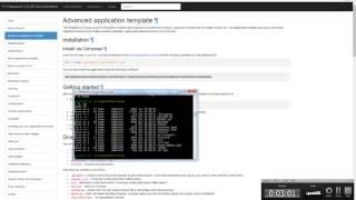 Yii2 - Setting up the advanced application template