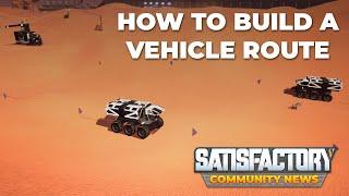 How to Build a Truck Route in Satisfactory | Setup + Automation Guide