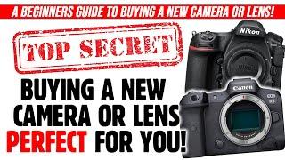 The SECRET To Buying A New Camera / Lens PERFECT For You!