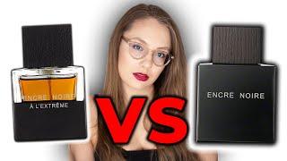 Encre Noire vs Encre Noire A L'Extreme Lalique Comparison