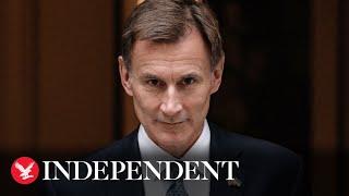 Live: Jeremy Hunt wordt geconfronteerd met vragen van parlementsleden te midden van een concreet schoolschandaal