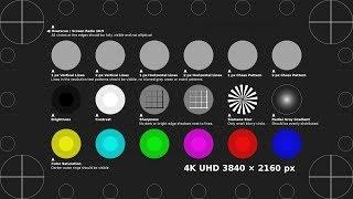 4K Ultra-HD Test Pattern