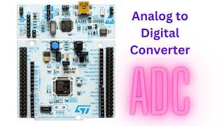 STM32 ADC Interfacing with HAL code example