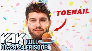 Eating Toenail Cupcakes for Nick's Birthday Bash | The Yak 6-28-24