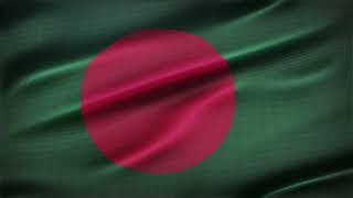Bangladesh Flag Laying Waving | GREEN SCREEN & CHROMA MATTE