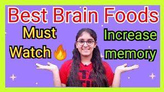 Brain foods for brain health//Foods to improve memory power//best foods for sharp brain