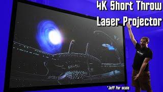 The LARGEST 4K Monitor I've Ever Reviewed - NexiGo Aurora Pro Short Throw 4K Projector