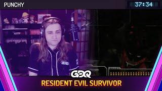 Resident Evil Survivor by Punchy in 37:34 - Awesome Games Done Quick 2025