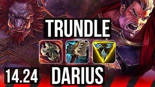 TRUNDLE vs DARIUS (TOP) | NA Challenger | 14.24