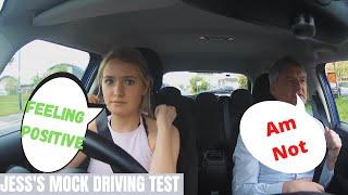 First Uk Mock Driving Test For Jess