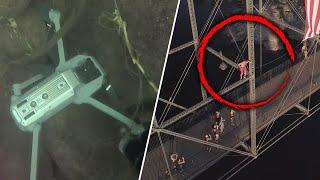 Drone Recovered From River Shows Heart-stopping Daredevil Stunt