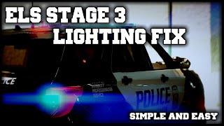 ELS Stage 3 Lighting Fix | Easy to Fix in Minutes | #lspdfr | #gtav