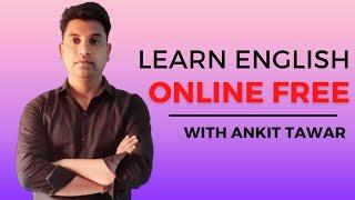 Learn English Online Free / अंग्रेजी बोलना सीखे / Learn English with Ankit Tawar/ ENGSPEAKER