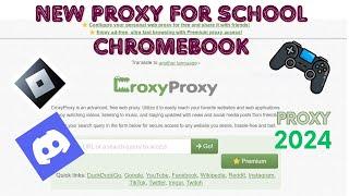 New Proxy For School Chromebook 2024 - CROXY PROXY