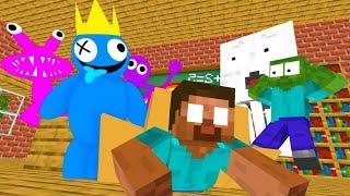 Monster School VS Rainbow Friends - Minecraft Animation