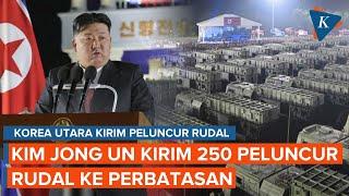 Korut-Korsel Memanas! Kim Jong-un Kirim 250 Peluncur Rudal Nuklir Taktis ke Garis Depan