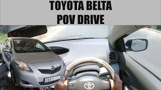 Toyota Belta (Yaris) POV Drive