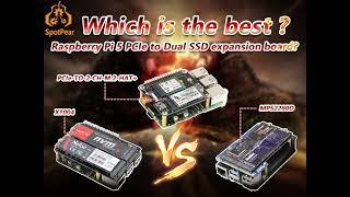 Which is the best ? Raspberry Pi 5 PCIe to Dual SSD expansion board?