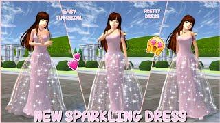 NEW SPARKLING DRESS TUTORIAL • Sakura School Simulator • Gweyc Gaming