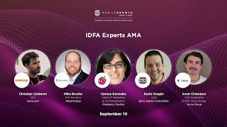 PANEL: IDFA Experts AMA | GameJam, Verve Group, WeatherBug, Pixelberry Studios, Epics Digital