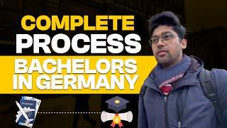 Step by Step process: How to study bachelor’s in Germany  after 1st year in India 