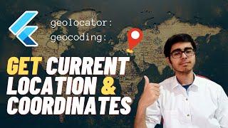 Get Current Location in Flutter | geocoding | geolocator plugins | Flutter App Development
