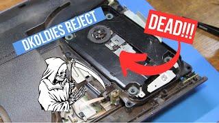 DKOldies Rejected PS3 Super Slim: A dead laser and a dusty mess!