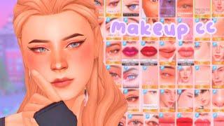 my must have makeup cc for the sims 4 | sims 4: custom content