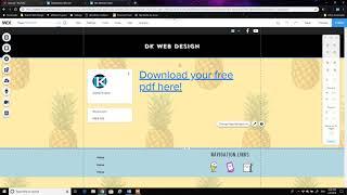 How to add a Members Only Free PDF in Wix 2019 DK Web Design Studio