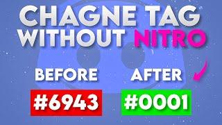 How To Change Discord Tag Without Nitro in 2022 - Without Bot