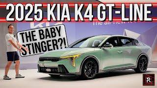 The 2025 Kia K4 GT-Line Turbo Is An Affordable Commuter Car With Sporty Vibes