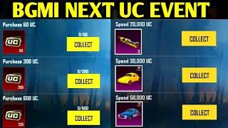 BGMI NEXT SUPERCAR EVENT | BGMI NEXT UC UP EVENT | NEXT UC SPENDING EVENT