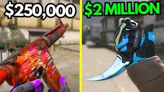 TOP 10 MOST EXPENSIVE SKINS In CS2! ($2,000,000 KNIFE)